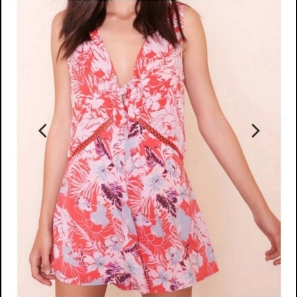 Free People Santiago floral romper